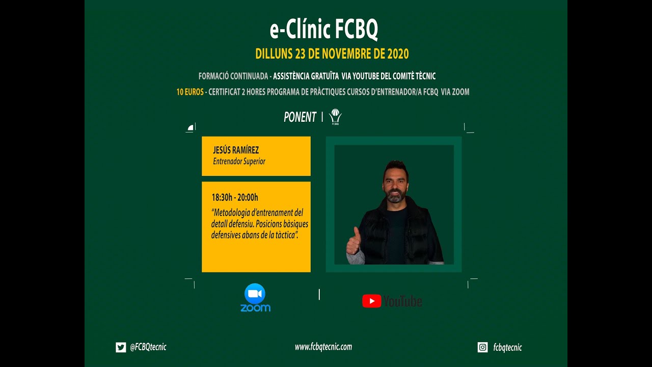 e-Cl&iacute;nic FCBQ | Jes&uacute;s Ram&iacute;rez