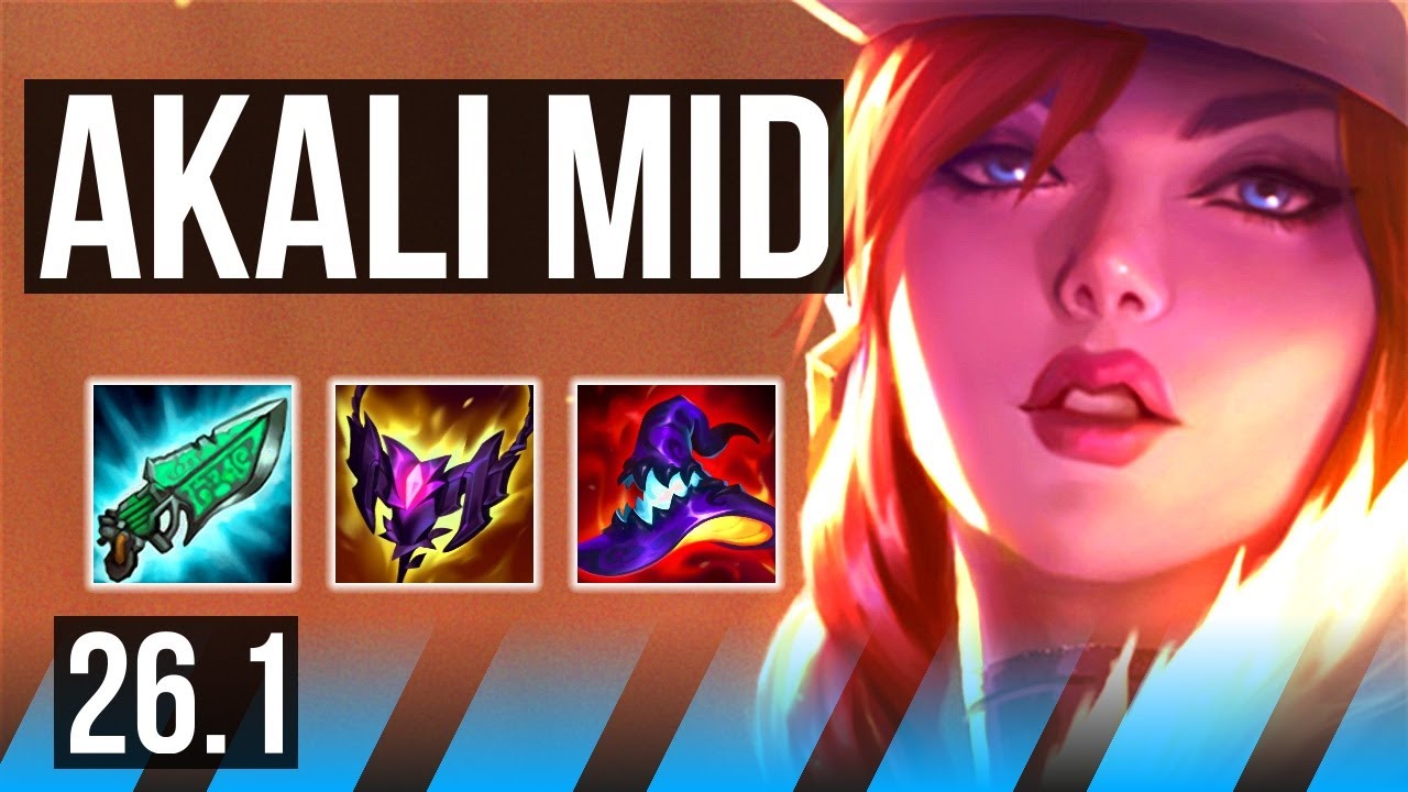 AKALI vs KASSADIN (MID) | 83K damage | EUW Grandmaster | 26.1