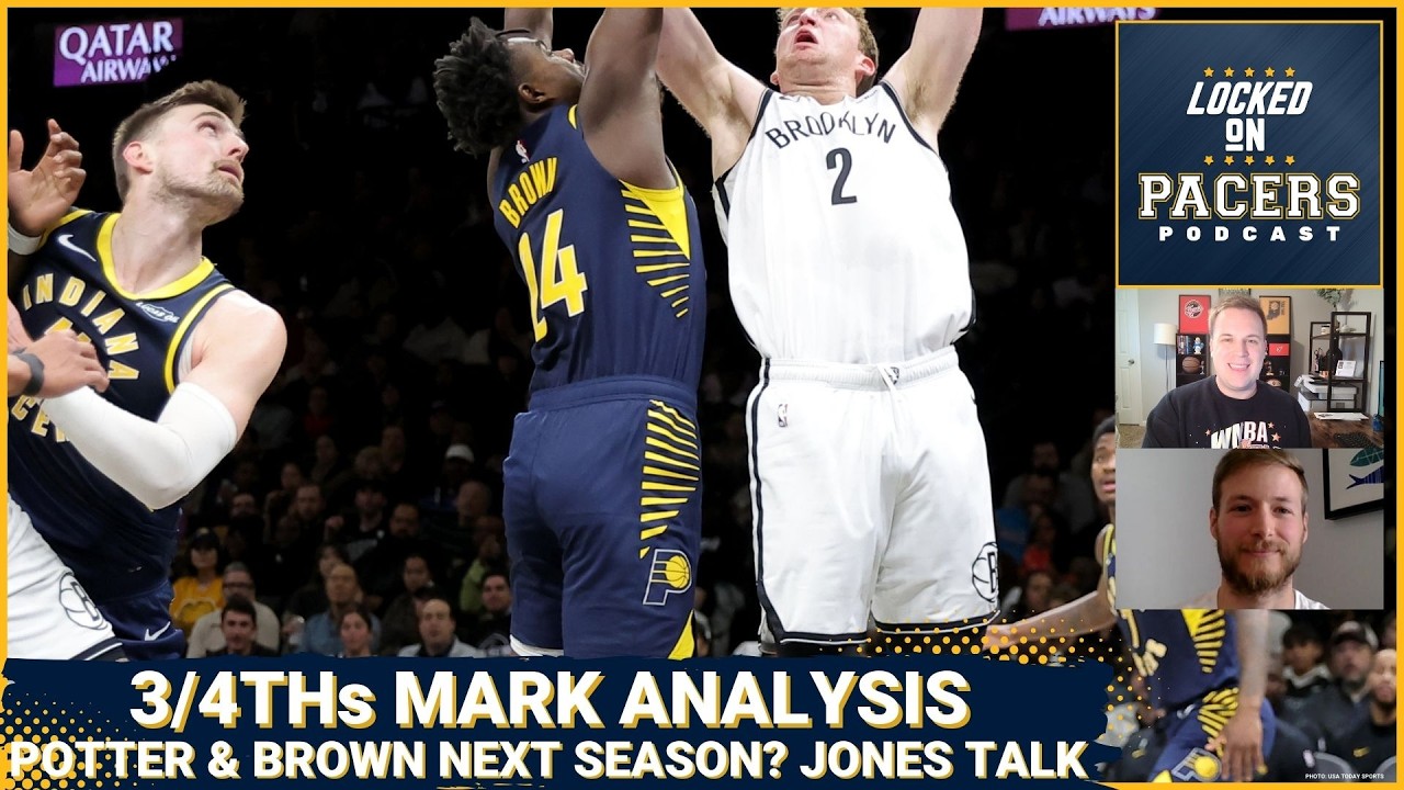 Are Kobe Brown, Micah Potter fighting for spots on Indiana Pacers next season? 3/4th season analysis
