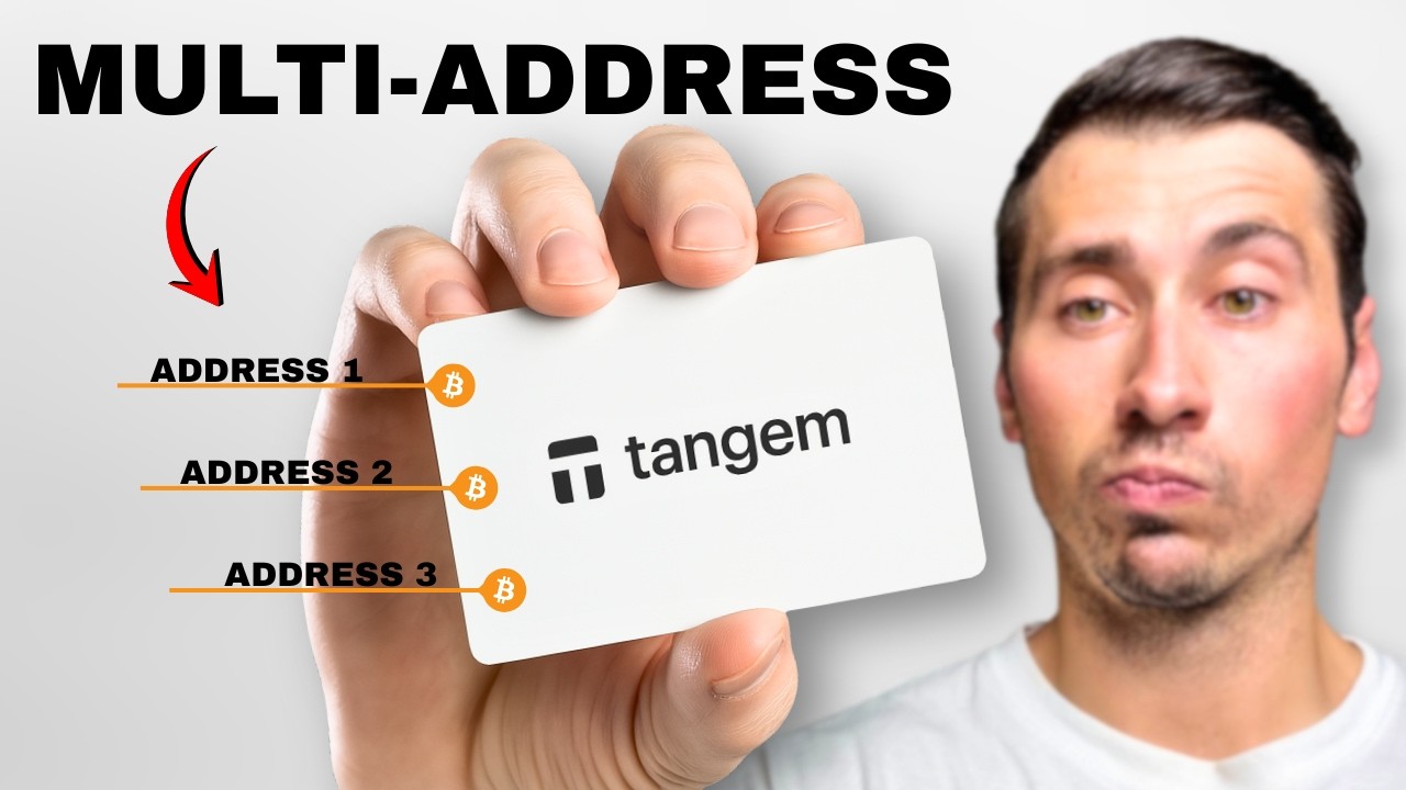 Tangem Multi-Address Support is HERE! (everything you need to know)