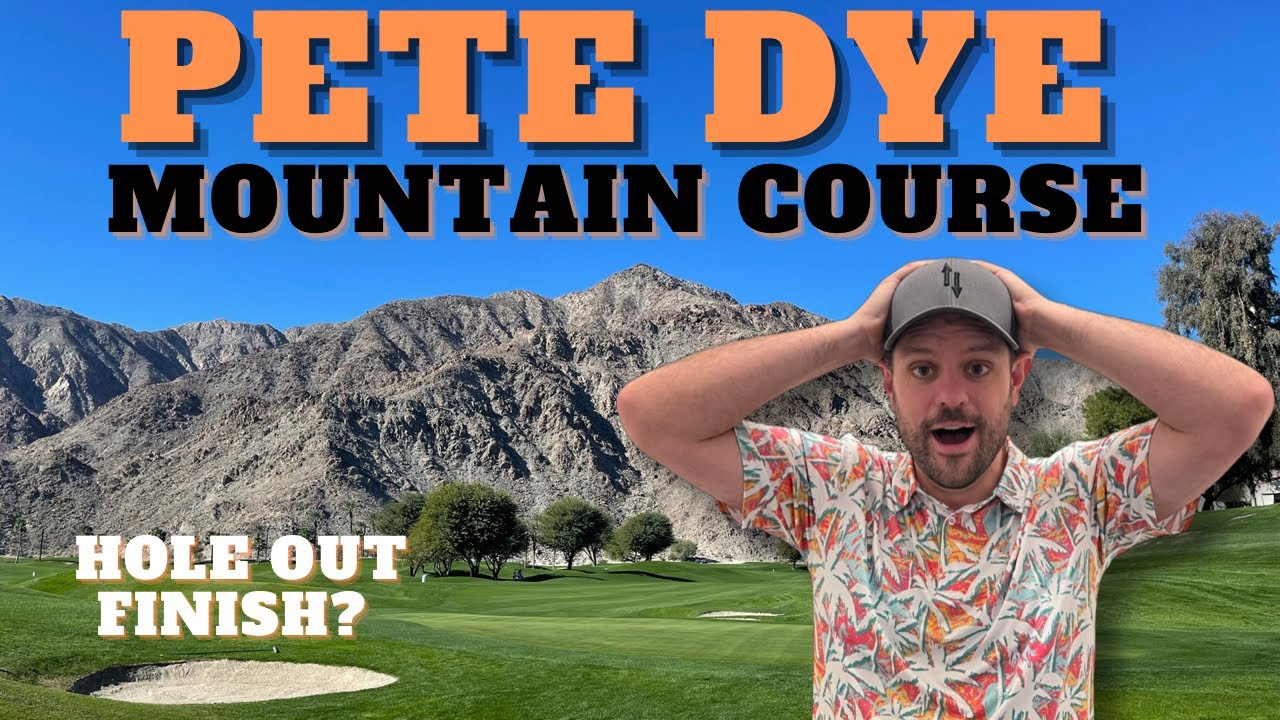 The Best Mountain Golf Your Going To See In 4K!!! PGA West