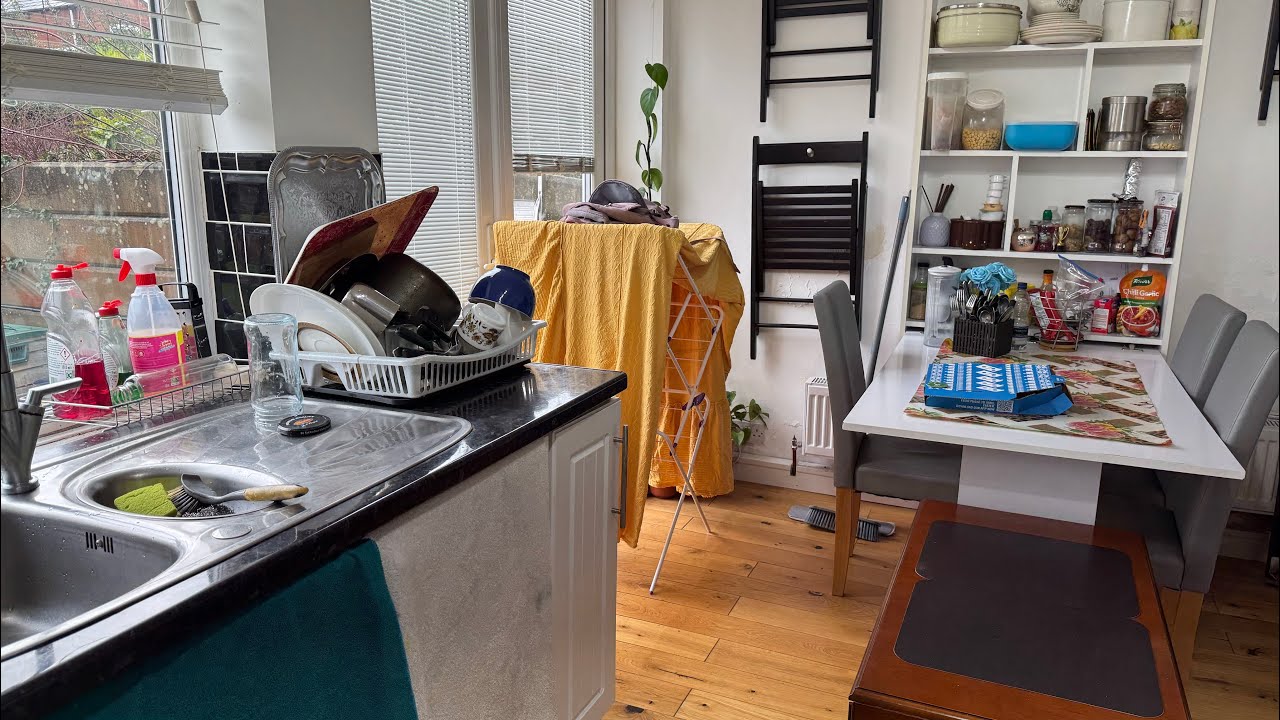 Ramadan pre cleansing/kitchen living room cleaning done/Allhmdulliah bed change 