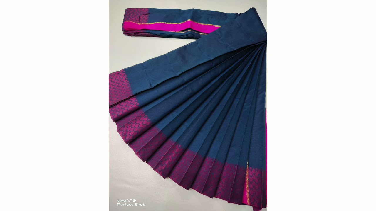 Cotton sarees with meena border work @ wholesale price