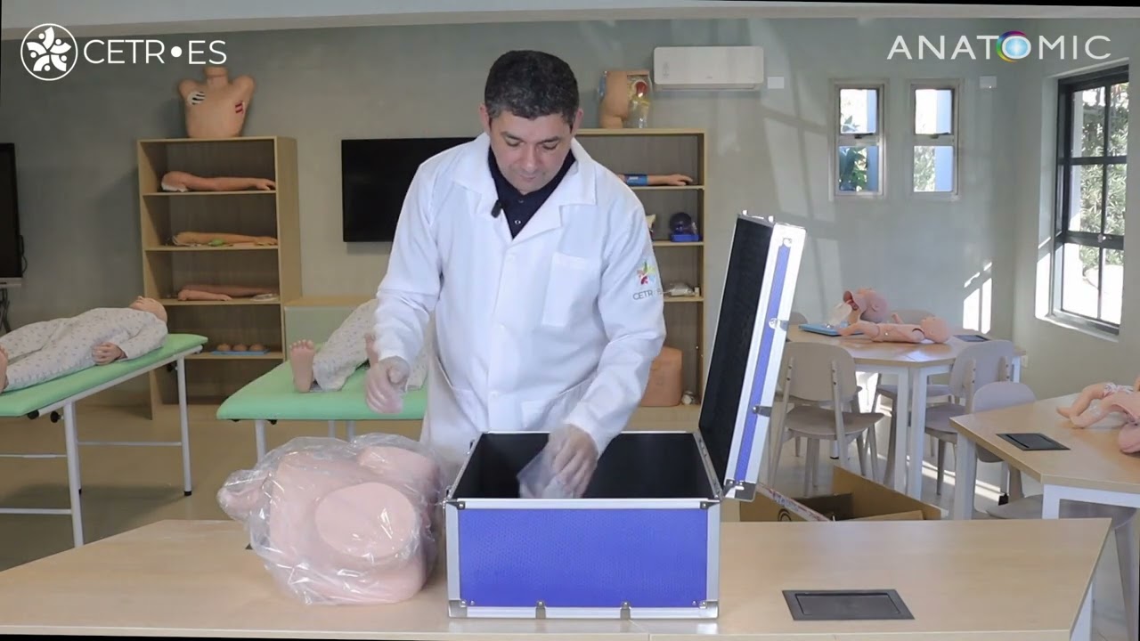 🤱🩺 Simulador de Parto com Alta Fidelidade Anatômica: Treinamento Completo em Parto Normal!