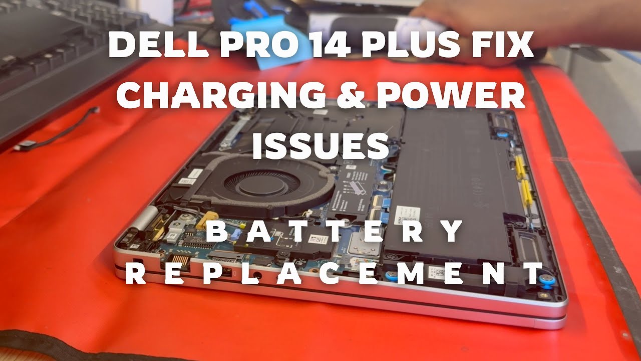 Dell Pro 14 Plus Battery Replacement | Fix Charging & Power Issues