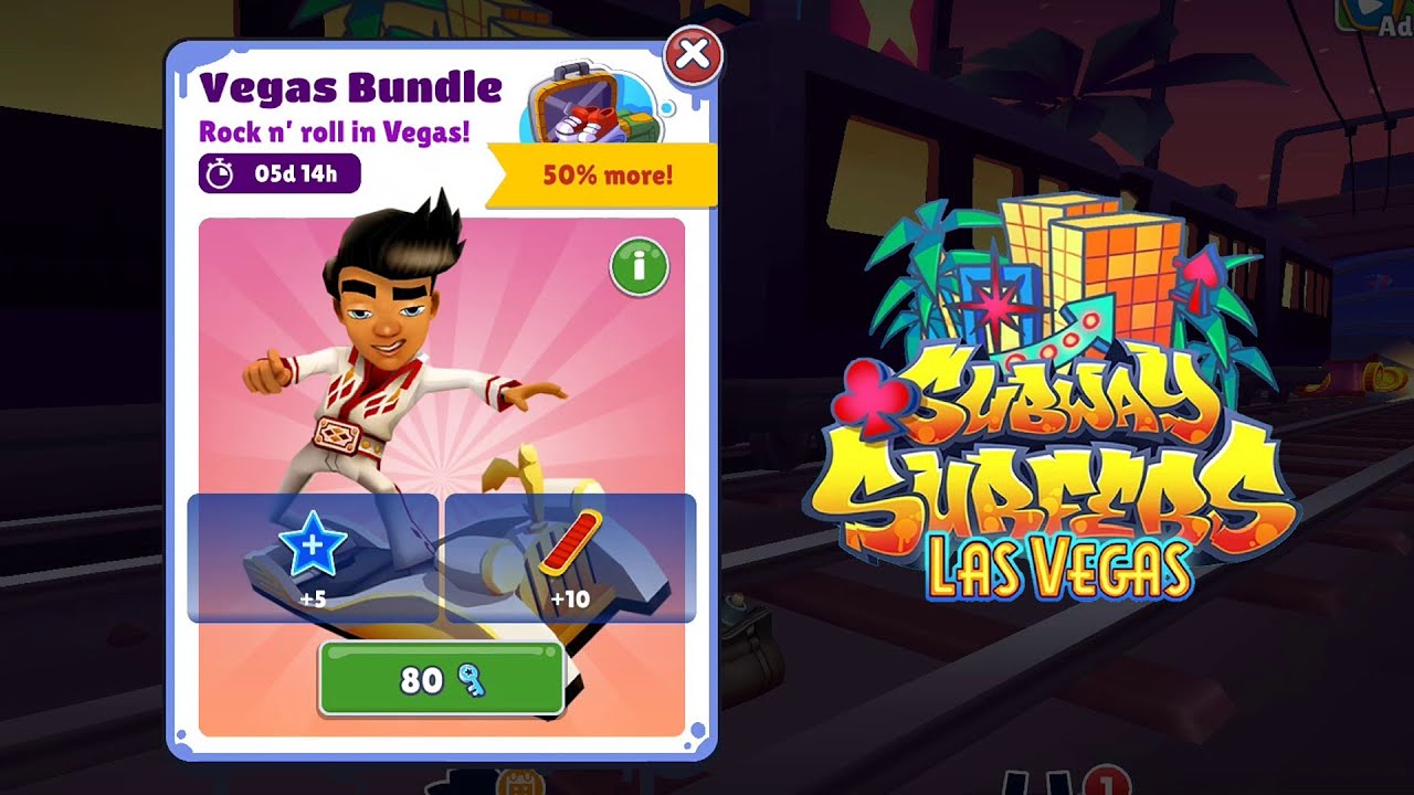 SUBWAY SURFERS VEGAS BUNDLE