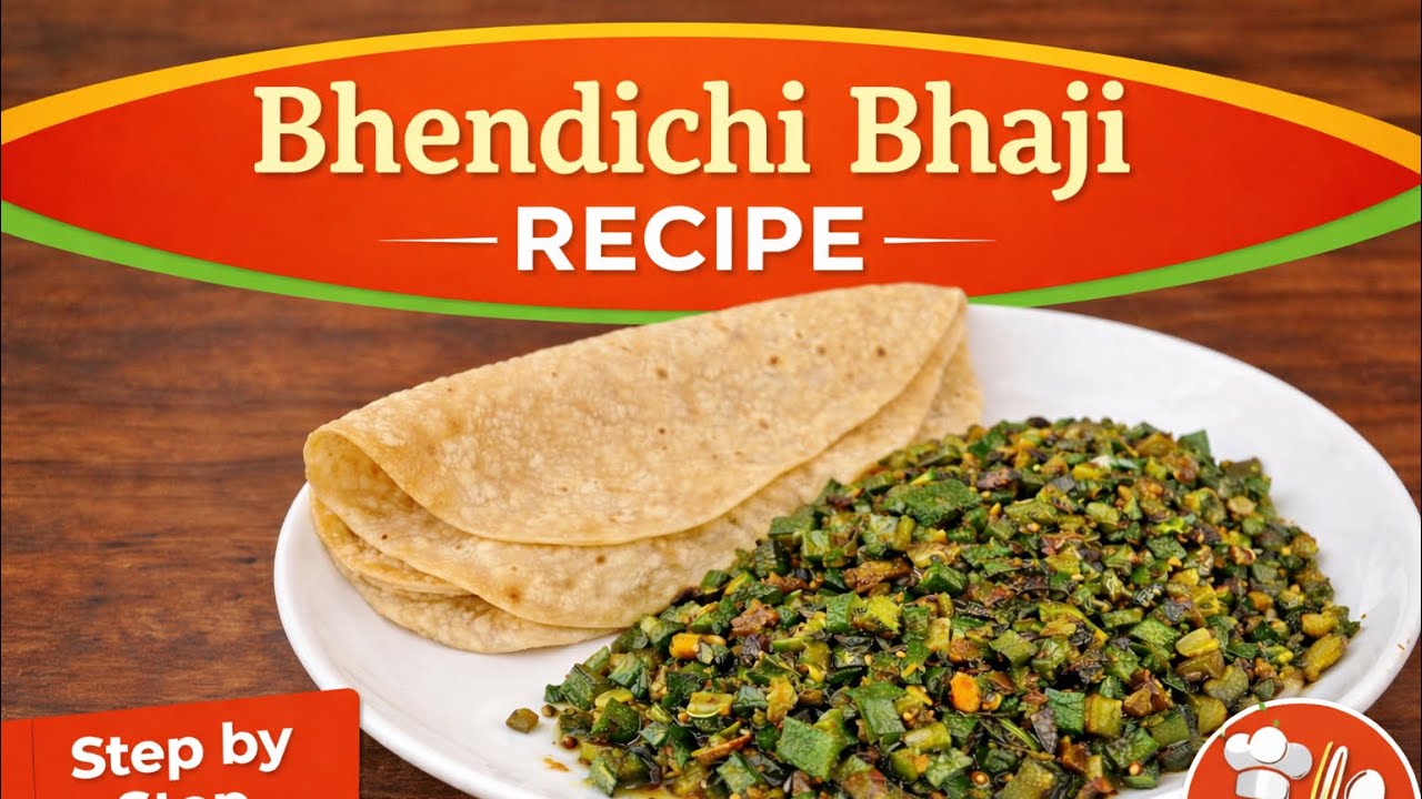 भेंडीची भाजी रेसिपी | Bhendichi Bhaji Recipe in Marathi | भेंडी न खाणारे देखील आवडीने खातील