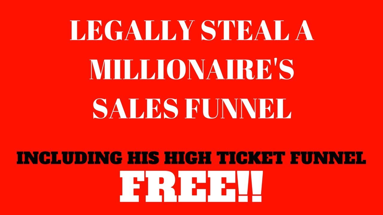 ClickFunnels-High Ticket Sales Funnel-Get Yours For Free