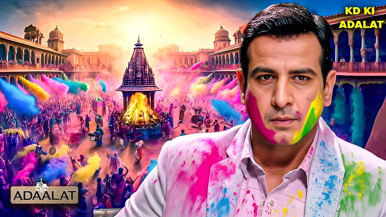 KD Pathak ने खोला रंगों के पीछे छुपा बदले का राज | Aadalat | अदालत | Aadalat_Holi_Special