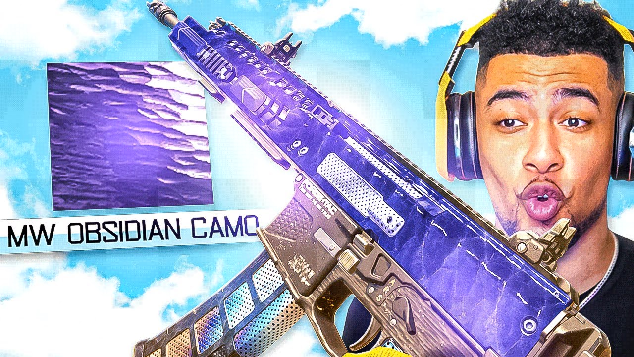 I UNLOCKED the NEW OBSIDIAN CAMO in MW2.. Very Rare!