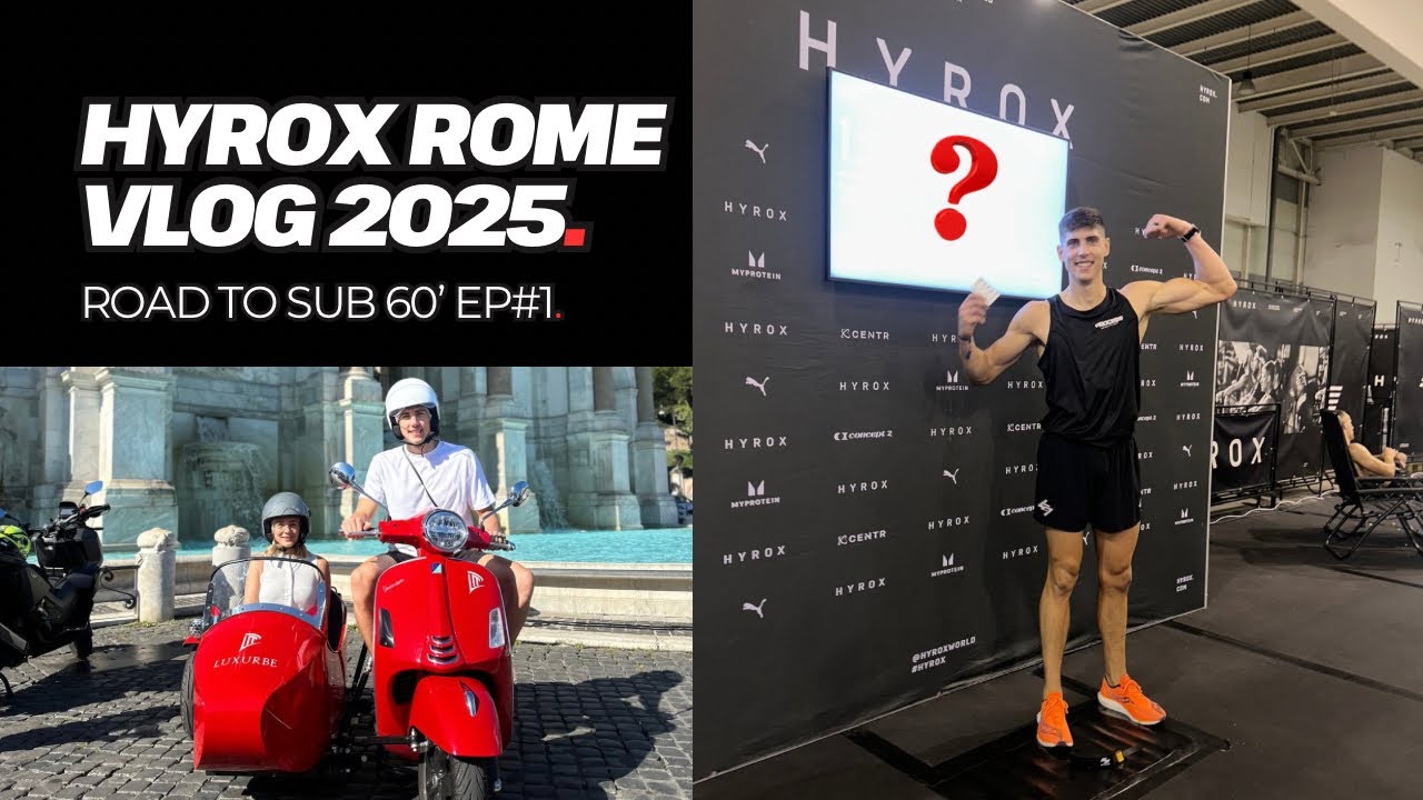 Hyrox Rome 2025 | Road To Sub 60' Ep. #1