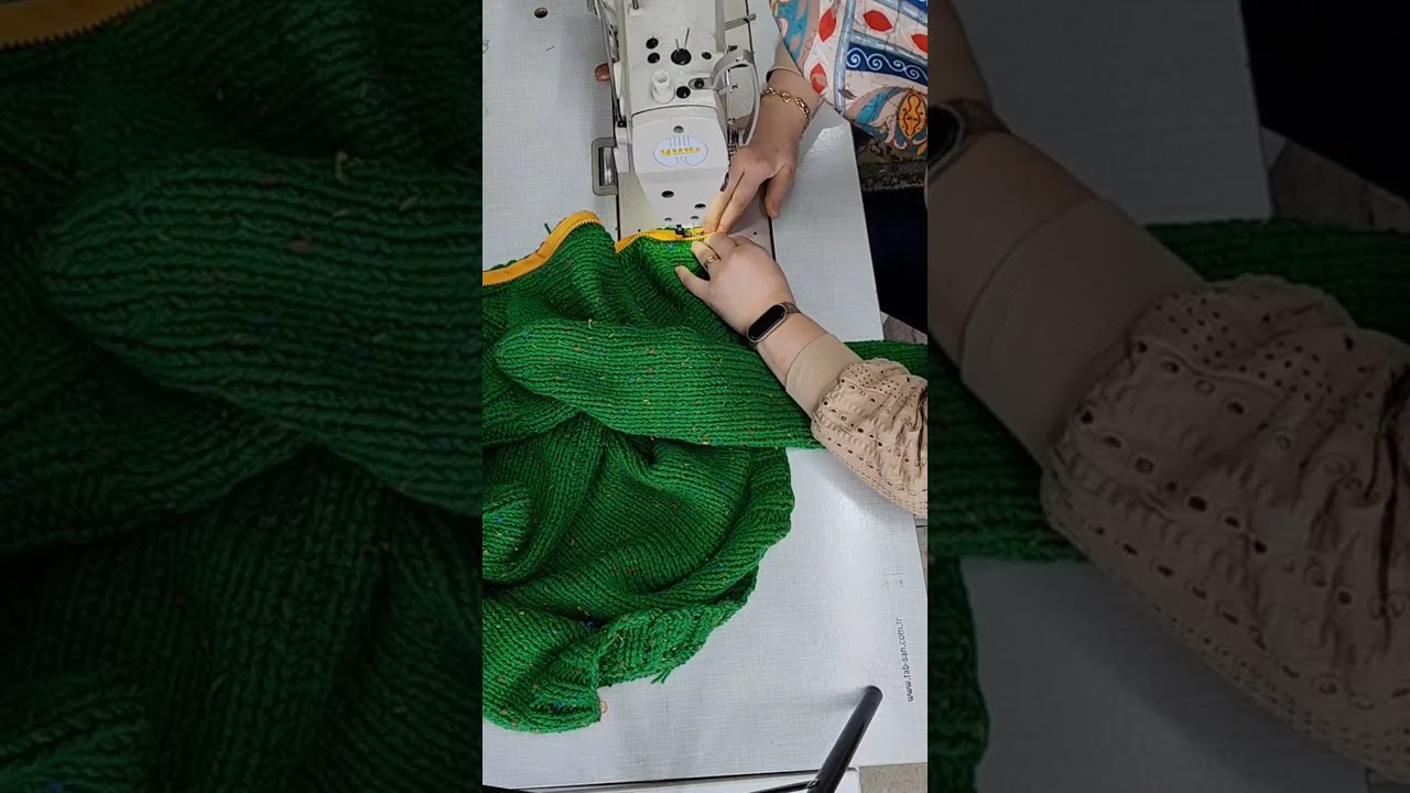 “Ustadan el örgüsü fermuar tekniği”