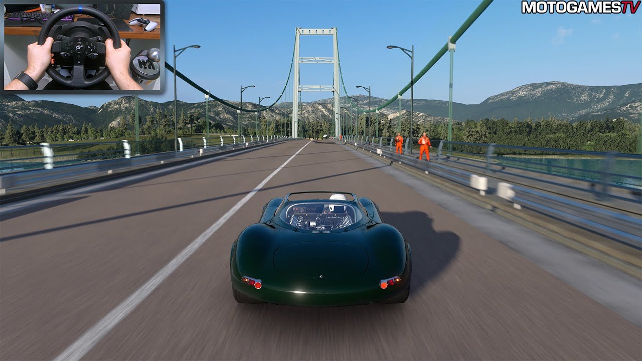 Gran Turismo 7 - 1966 Jaguar XJ13 | Thrustmaster T300RS Gameplay [PS5]