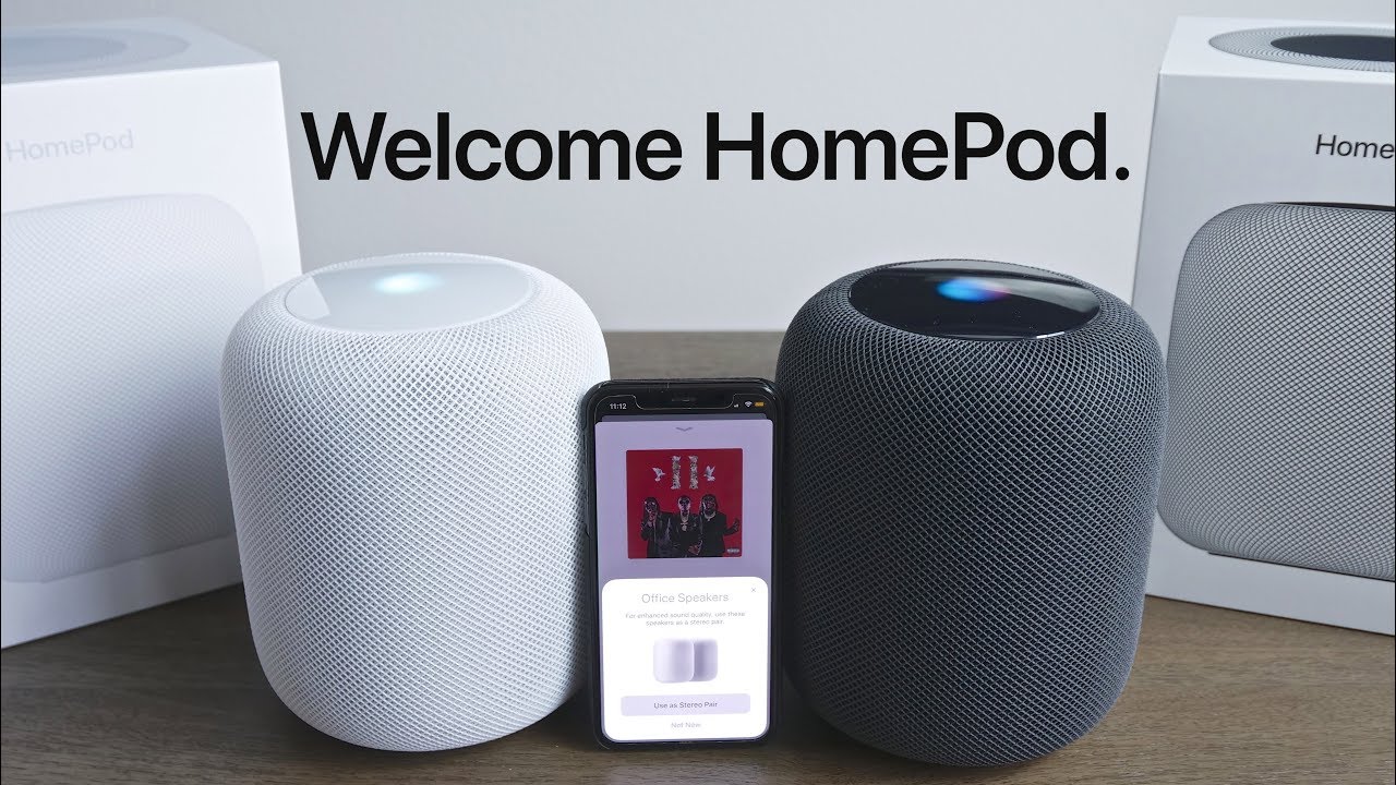 HomePod Unboxing & Review! Both Colors