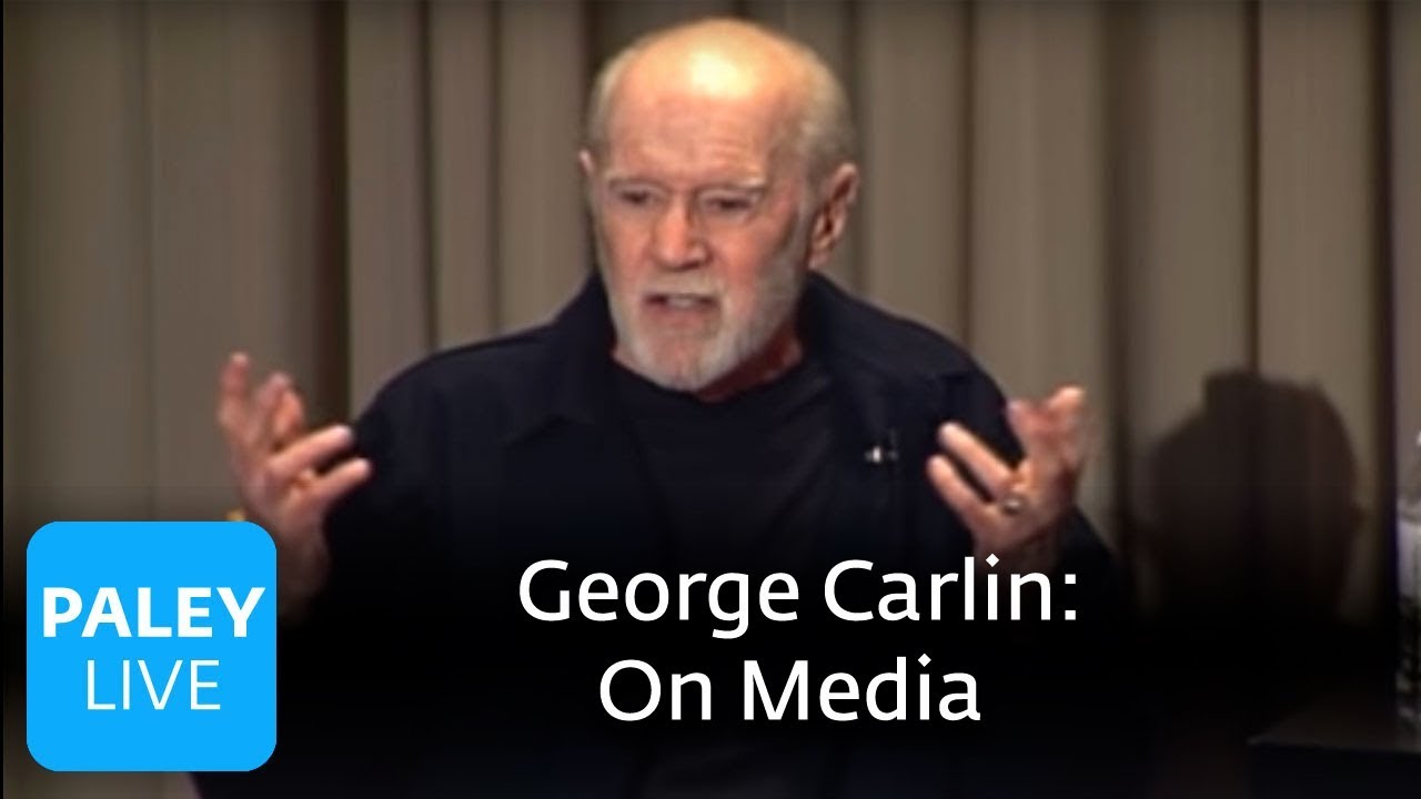 George Carlin - On Media (Paley Center, 2008)