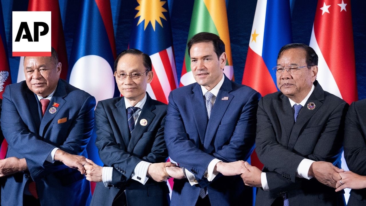 Rubio, Lavrov and Wang Yi attend ASEAN foreign ministers' meetings