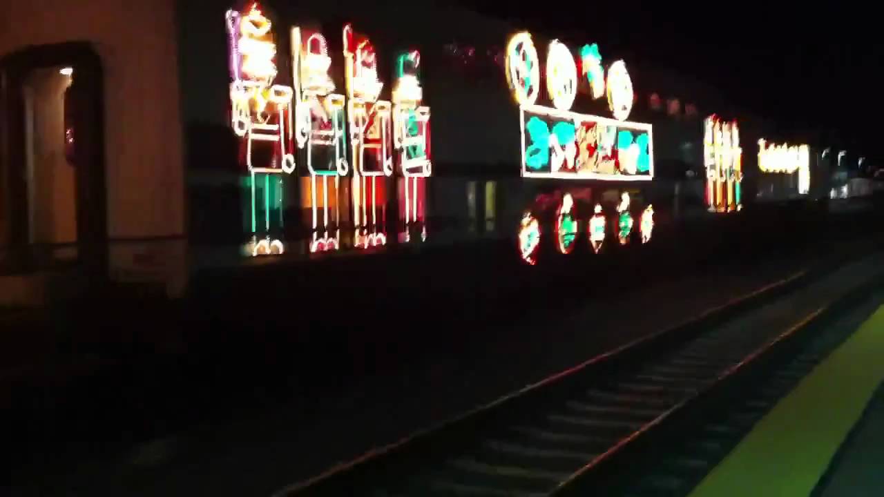 Metrolink holiday train arrives in rancho cucamonga