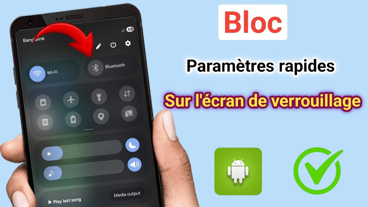Comment bloquer les paramètres rapides sur l'écran de verrouillage Samsung ?