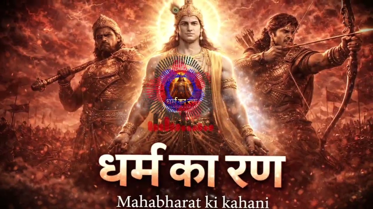 धर्म का रण💪 | Mahabharat Inspired Motivational Hindi Rap | Warrior Mindset Anthem 🔥Hindi Rap 2026 ⚔️