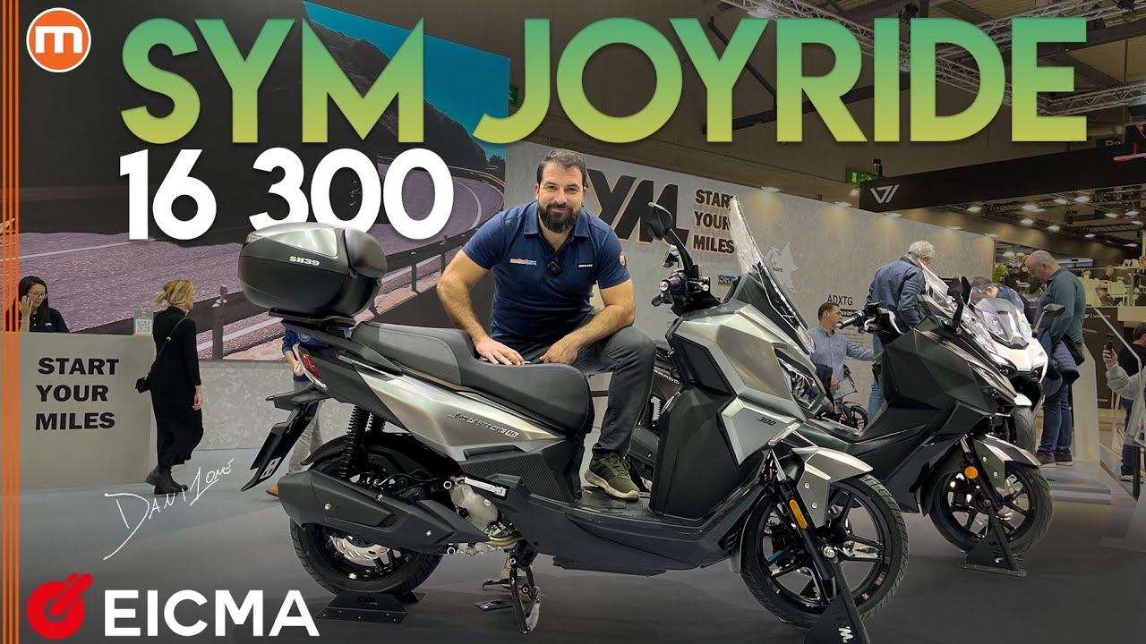 SYM Joyride 300 2026 | Come cambia il Gran Turismo taiwanese | EICMA 2025 