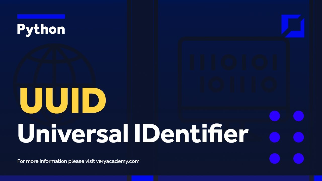 Python UUID — объяснение и генерация UUID