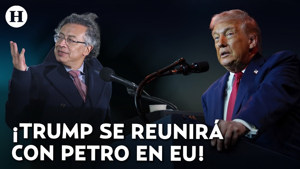 &iquest;Hicieron la pases? Donald Trump anuncia reuni&oacute;n con Gustavo Petro tras diferencias por Venezuela