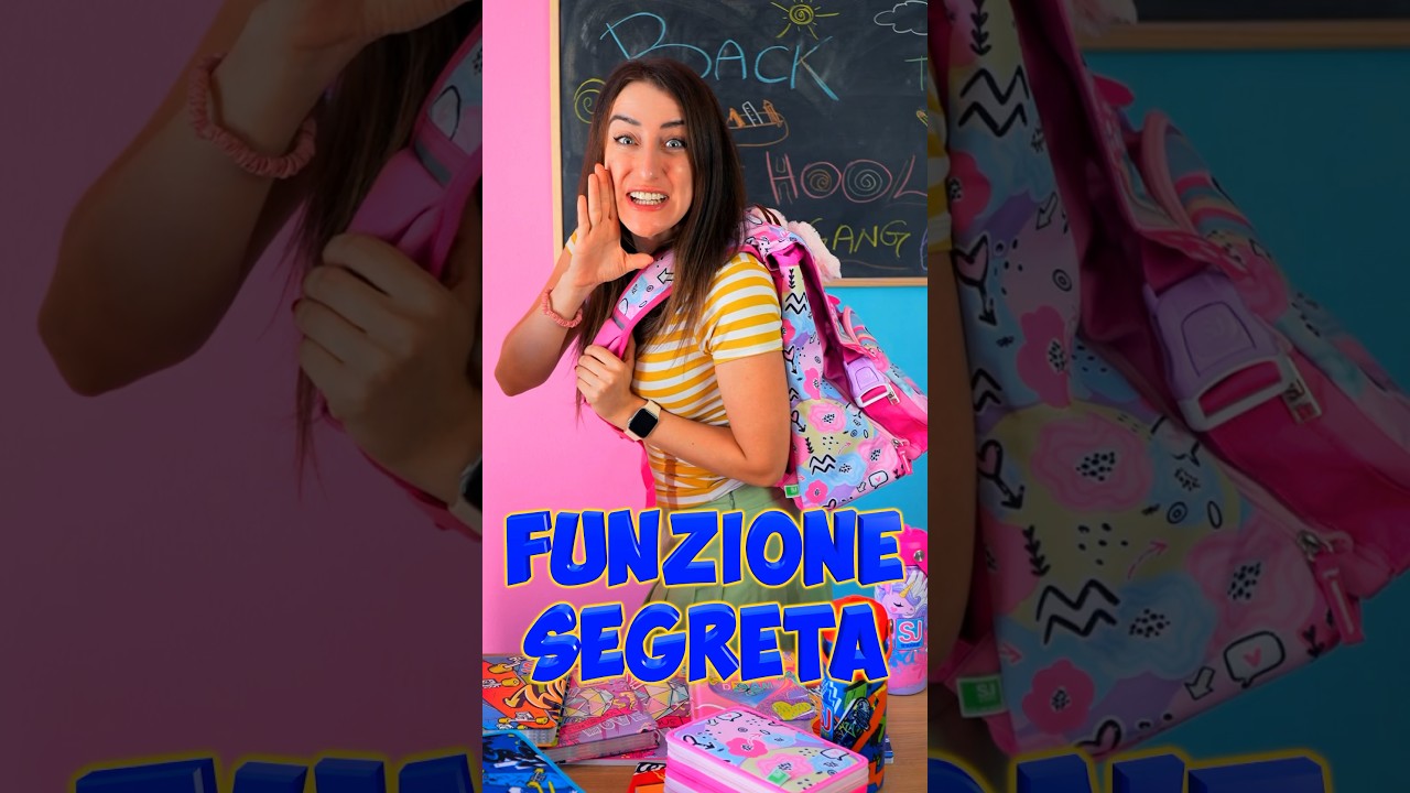 IL MIO NUOVO ZAINO NASCONDE UN SEGRETO!!GUARDATE!! ANITA STORIES