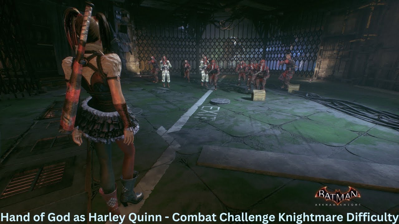 Harley Quinn makes the militia look like a joke... | Batman: Arkham Knight (Flawless Combat)