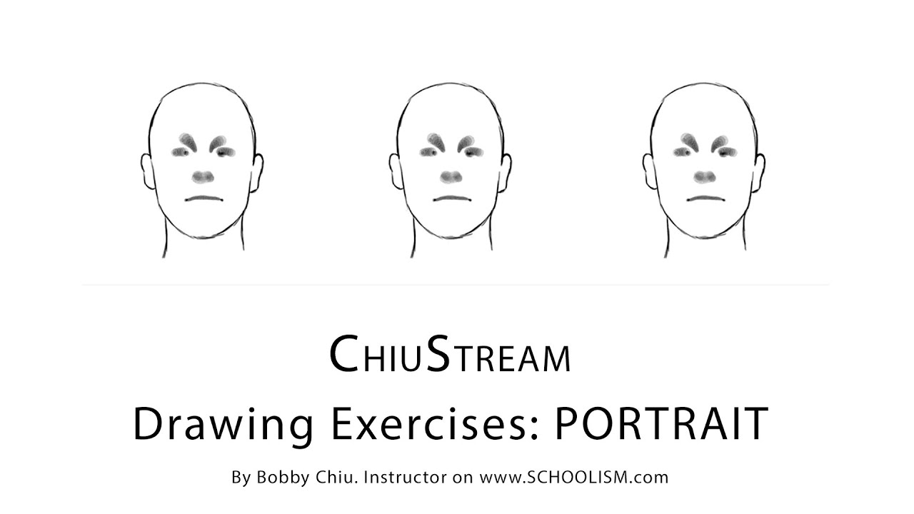 Drawing Excercises: Portraits