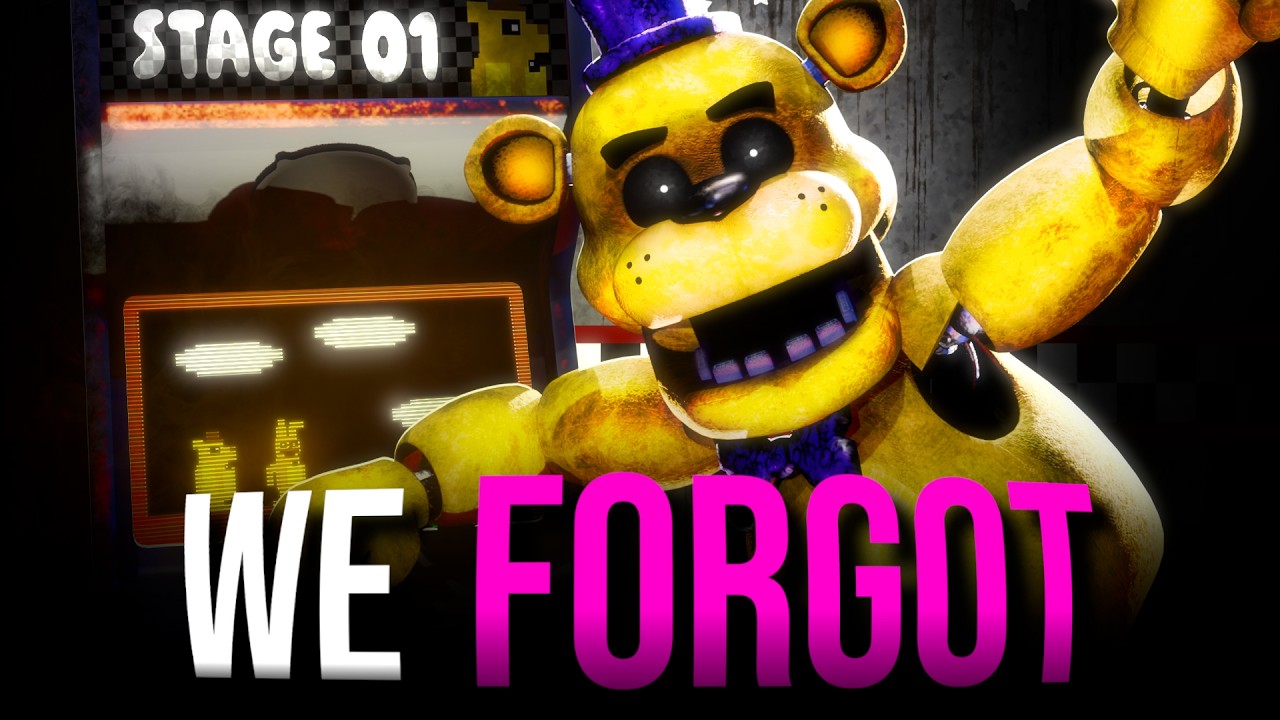 This FNAF Minigame FIXES Golden Freddy (and we forgot it)