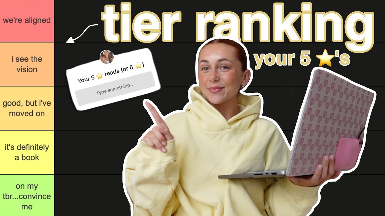 tier ranking YOUR 5 ⭐️ reads