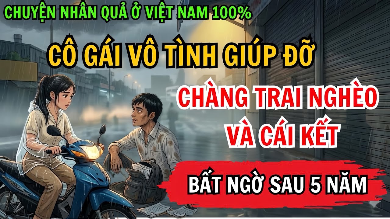 Cô Gái Vô Tình Giúp Đỡ Chàng Trai Nghèo, Không Ngờ 5 Năm Sau Nên Duyên Vợ chồng | Chuyện Nhân Quả