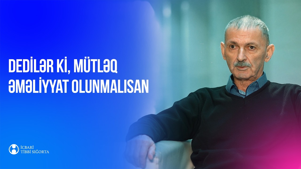 İcbari tibbi sığorta ilə ürək əməliyyatı olunan Əlişah Həbibov sağlamlığına qovuşub