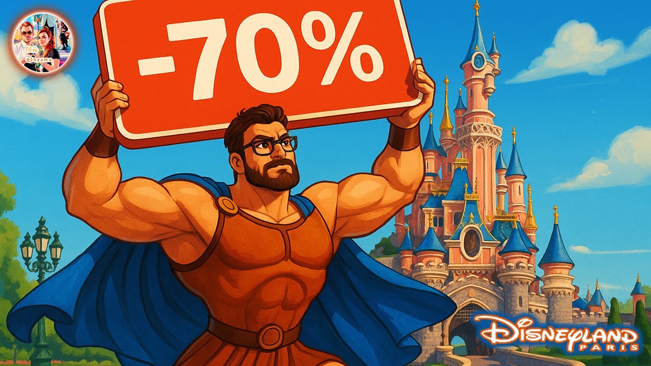 PAS DE -90% CETTE ANNÉE 😭 (Dernier jour Soldes été 2025 Disneyland Paris)