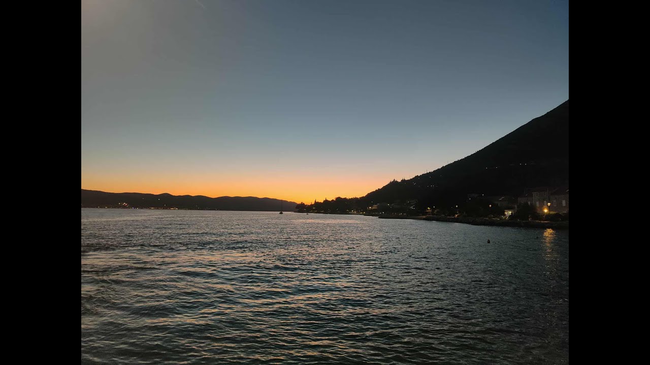 A Croatian Sunset - Orebić