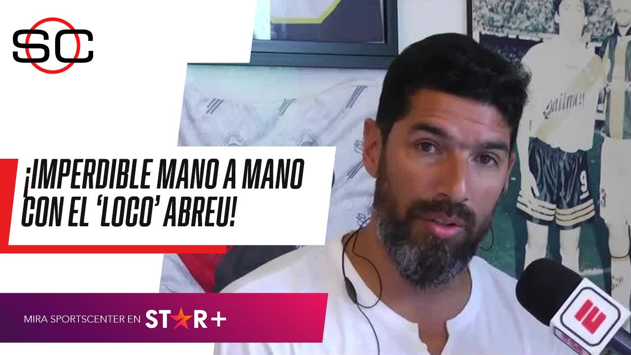 ¡UN MANO A MANO IMPERDIBLE! El Loco Abreu habló de todo en charla con #sportscenter