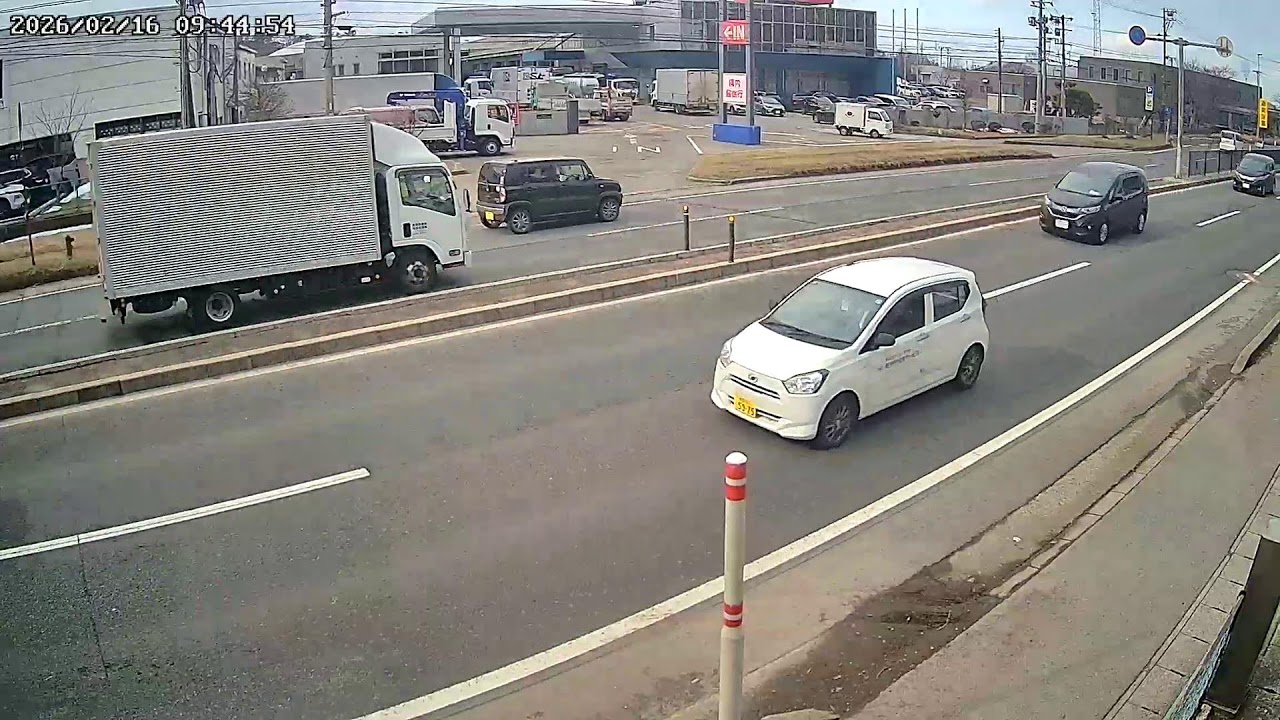 秋田県秋田市寺内蛭根秋田北バイパスライブカメラ Route 7 Akita-kita Bypass Live camera.world.cam