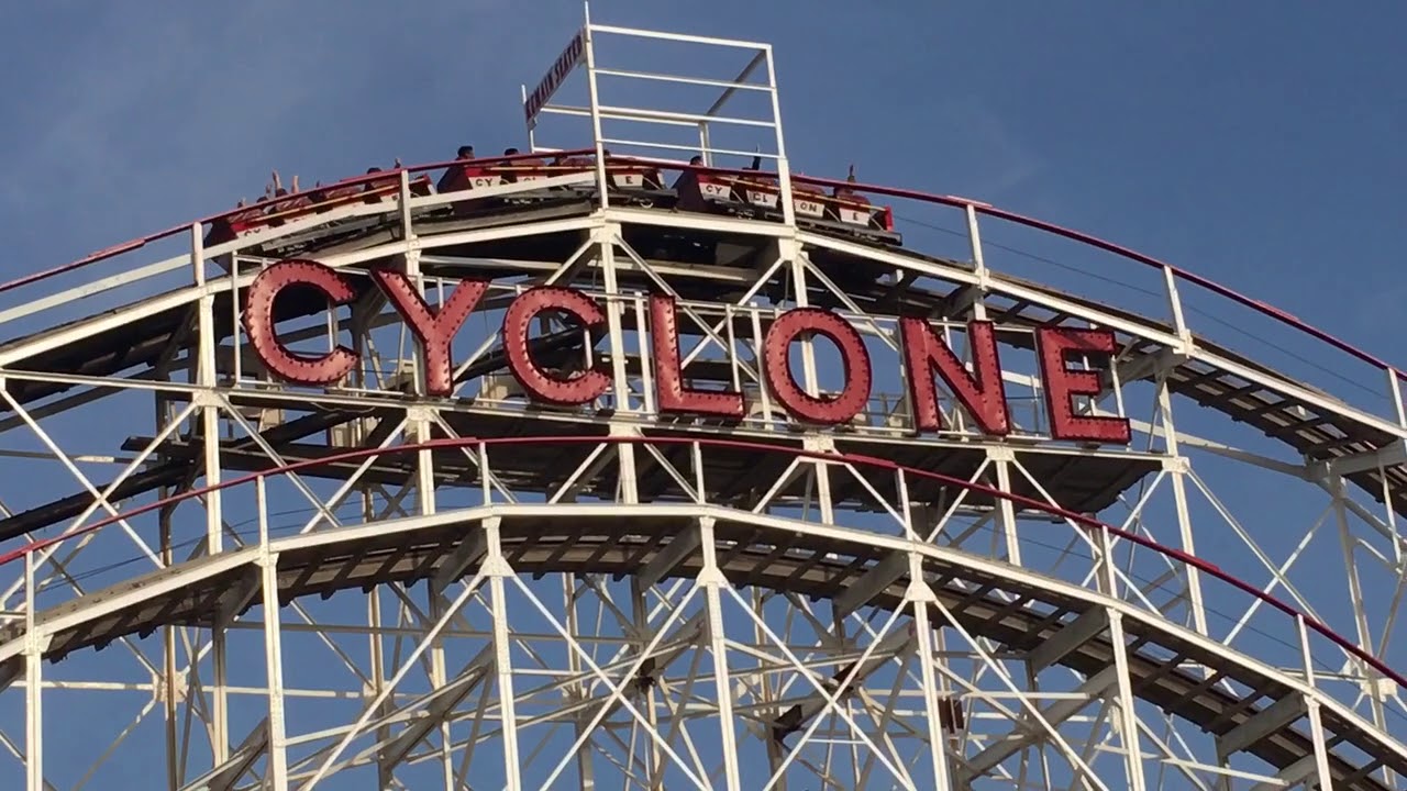 Coney Island Cyclone off-ride Luna Park HD