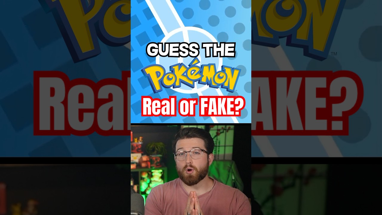 Is the Pok&eacute;mon Real or Fake? Play Along!