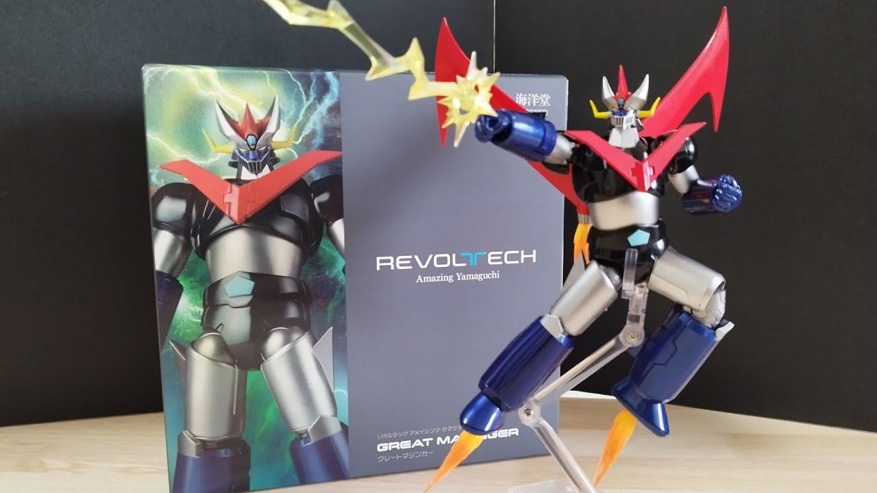Recensione  Kaiyodo Revoltech Amazing Yamaguchi Great Mazinger + bonus item  (Italiano)