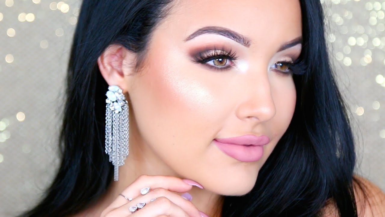 Glowing Birthday Glam Makeup Tutorial