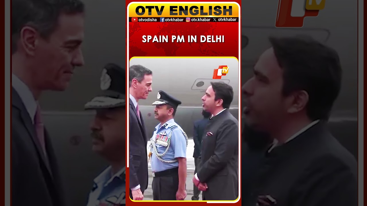Spain PM Pedro S&aacute;nchez P&eacute;rez-Castej&oacute;n Arrives For AI Summit In Delhi