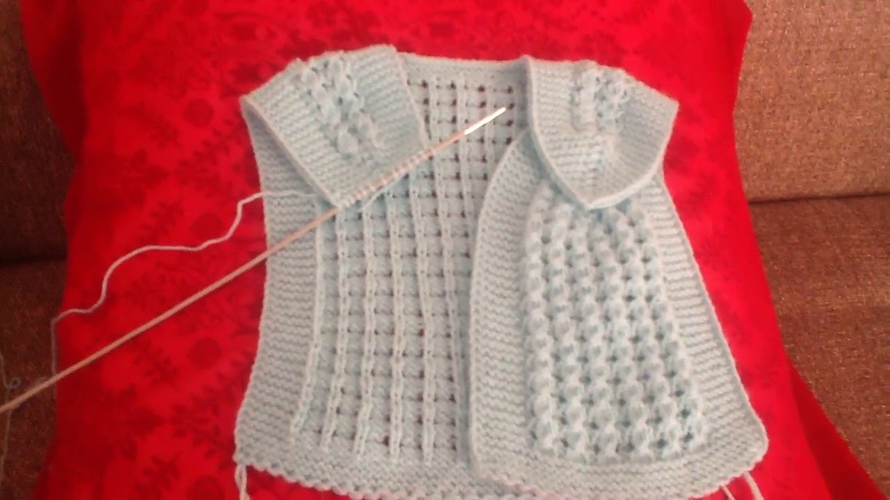 Şiş İle Bebek Yelek Yapılışı