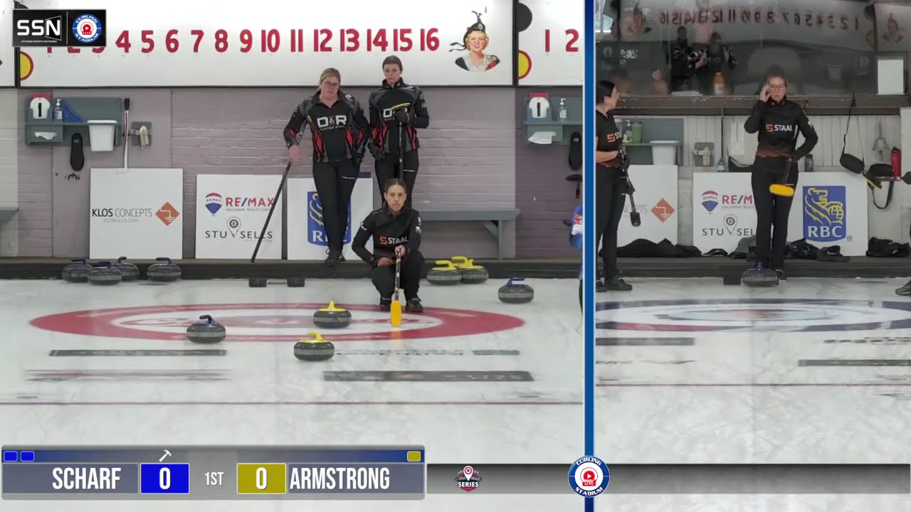 FEATURE  Hailey Armstrong vs  Krista Scharf   QUALIFIER   Stu Sells Toronto Tankard 2