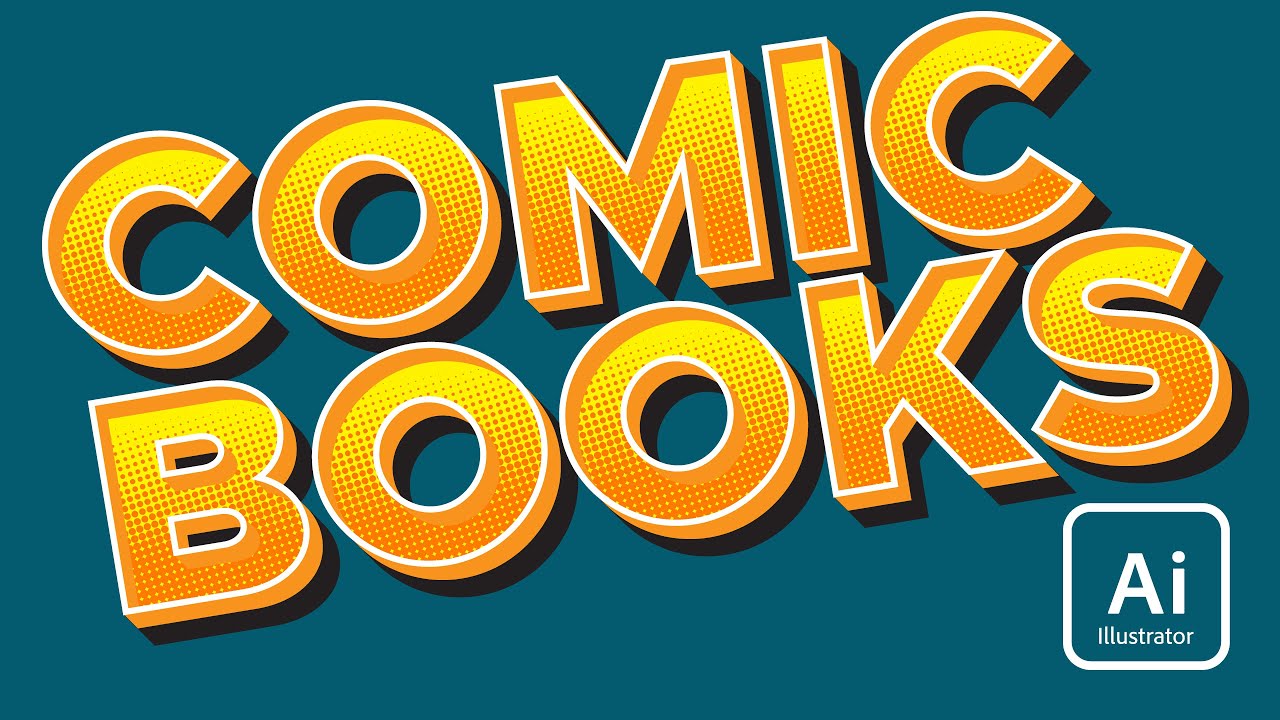 Create Comic Book Text in Illustrator