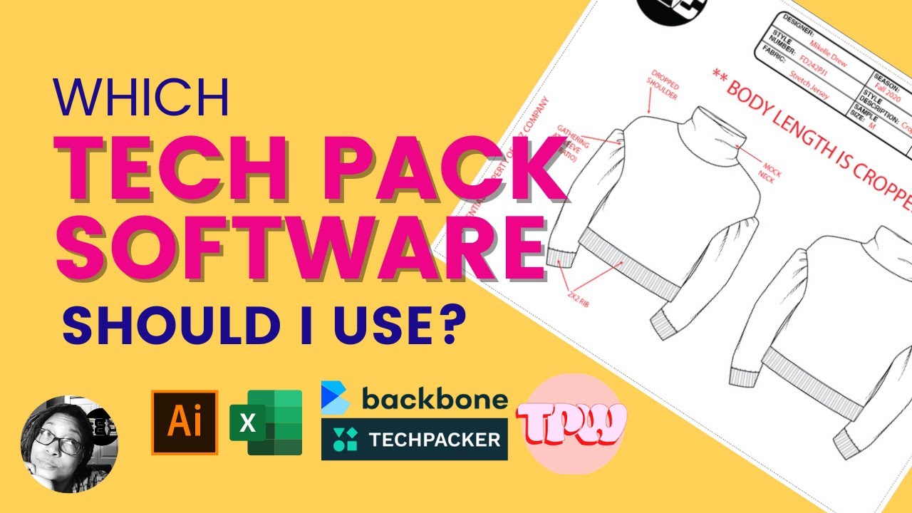 Which tech pack software should I use to make my fashion tech pack?