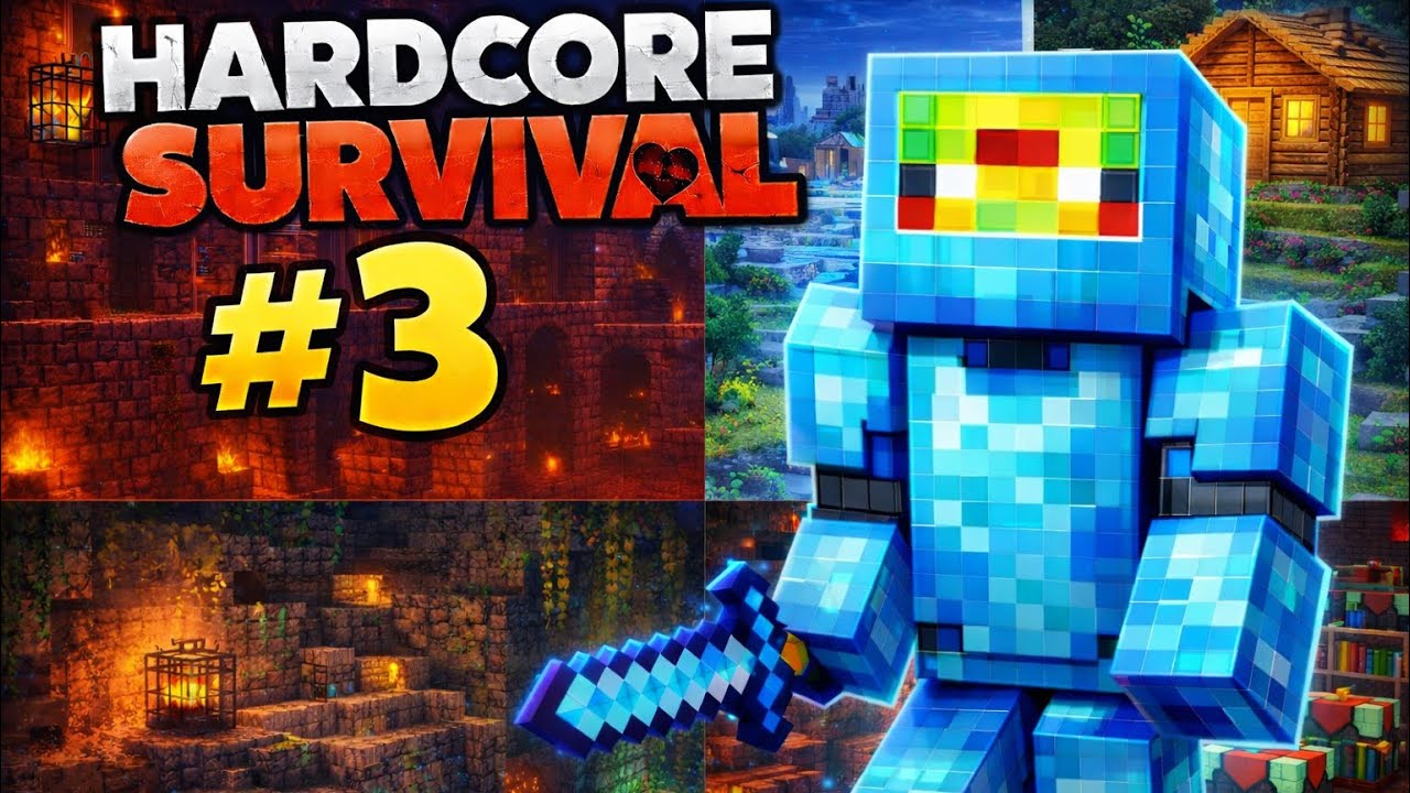 Dit is dag #3 van mijn Hardcore survival 