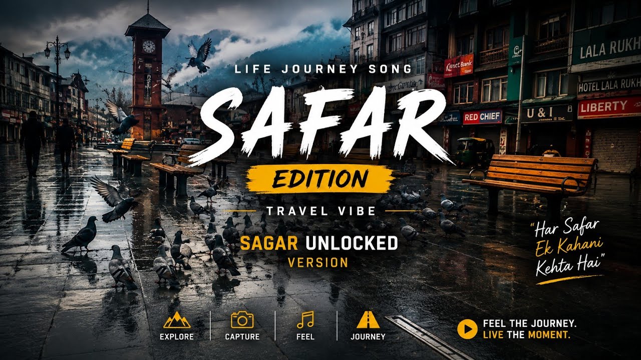 SAFAR  Original Hindi Song 🎵 / Wow Places