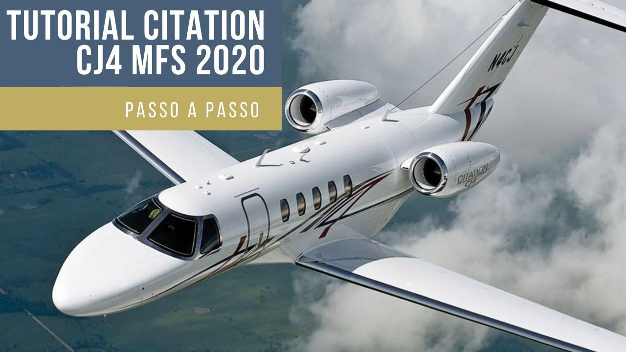 Tutorial Legendado Citation CJ4 - Fligth Simulator 2020