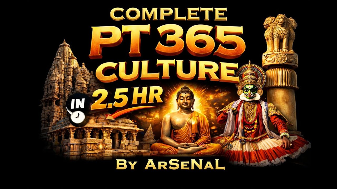 Art & Culture PT365 2026 #civicmentors #upsc #artculture #prelims #upscprelims #currentaffairs